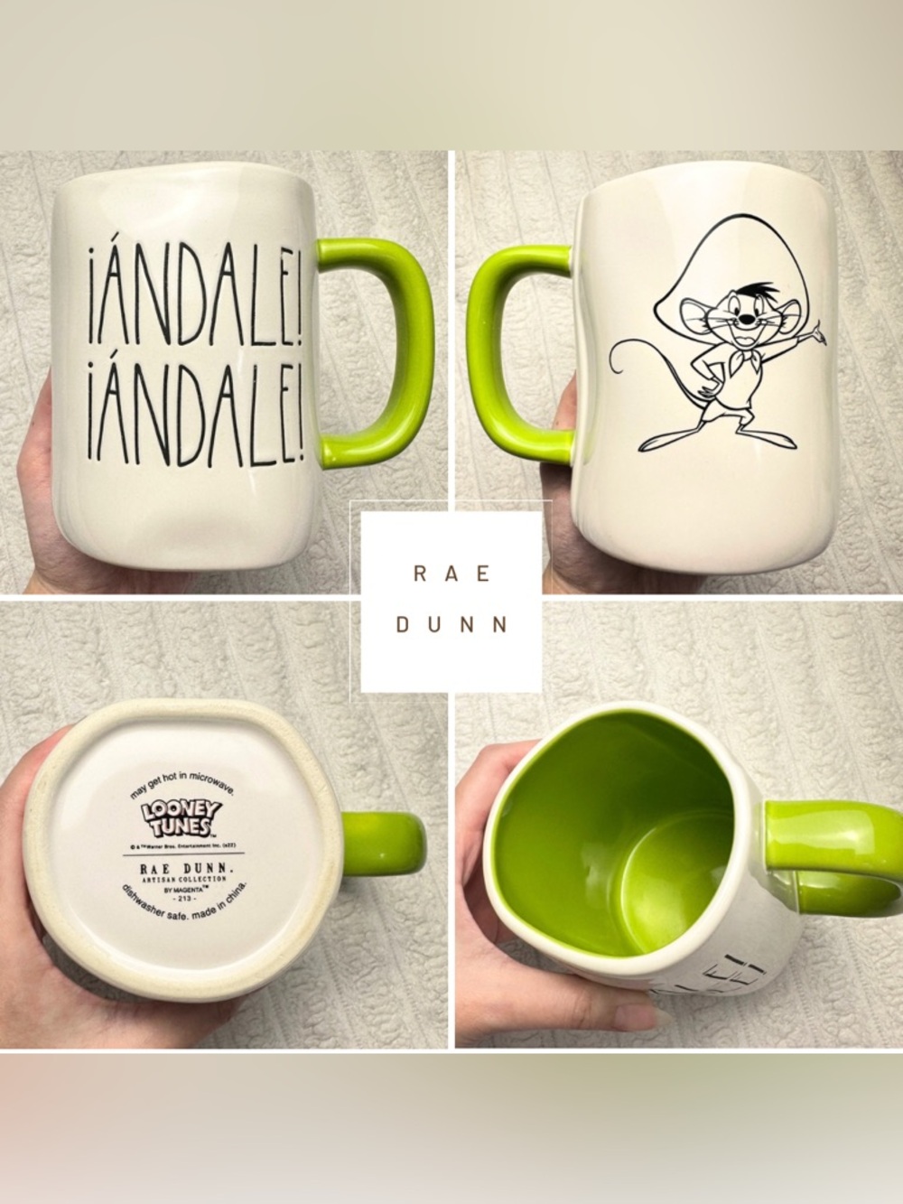 NWOT - Rae Dunn Looney Tunes Mug
